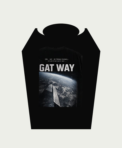 GAT WAY T-Shirt back print preview